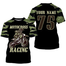 Load image into Gallery viewer, Adult&amp;youth off-road jersey dirt bike custom UPF30+ motocross racing extreme camo motorcycle shirt PDT160
