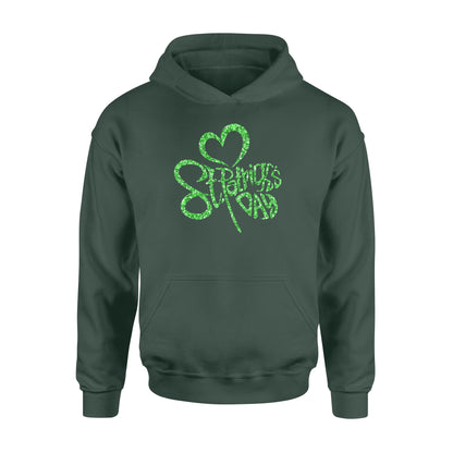 Men Women's St. Patrick's Day Shamrock Hoodie - FSD1399D07