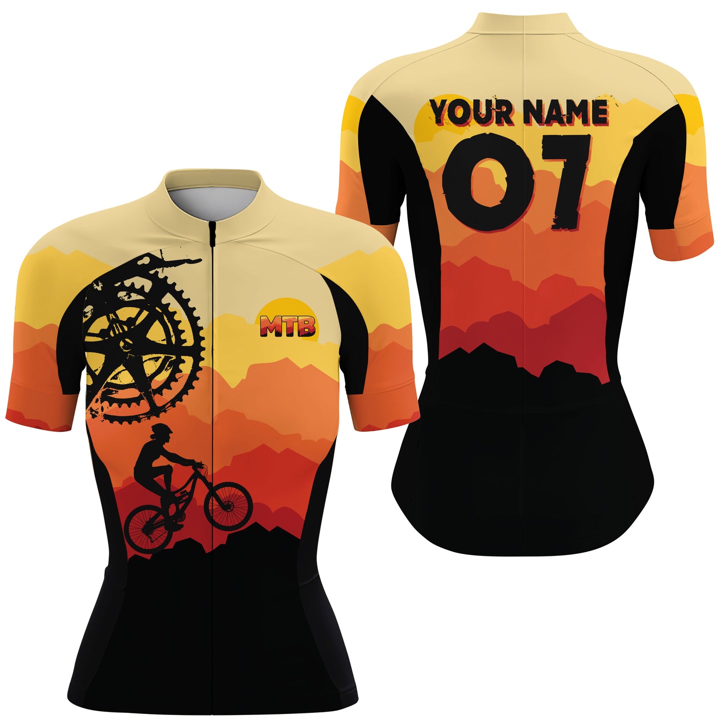 Custom Mens Womens MTB Cycling Jersey Mountain Biking Riders Bicycling Downhill Cyclist| NMS806