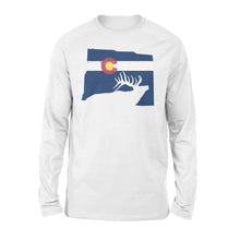 Load image into Gallery viewer, Colorado Elk Hunting, Colorado Elk Hunter, Elk Hunt, Elk Hunting Gift Essential Long Sleeve shirt - NQSD234