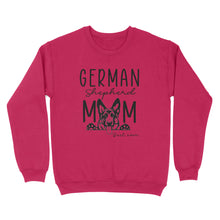 Load image into Gallery viewer, Womens German Shepherd Mom Best Ever Shirt Funny Dog Mom Gift Smiling Dog Standard Sweatshirt FSD2366D08
