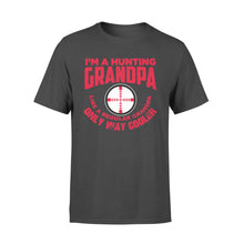 Load image into Gallery viewer, Funny Mens Grandpa Hunting Gift Shirt I'm A Hunting Grandpa Like Normal Grandpa But Much Cooler T-shirt - FSD13