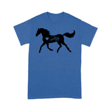 Load image into Gallery viewer, Customized name horse gifts for girls, Gift For Horse Owner, Horse Trainer Gift, Horse Lover Gift, Cowgirl, Riding Tee D06 NQS2682 - Standard T-Shirt