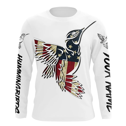 Hummingbirds tattoo shirt personalized gift for birdwatcher A6