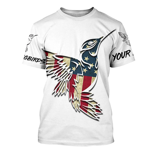 Hummingbirds tattoo shirt personalized gift for birdwatcher A6