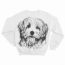Load image into Gallery viewer, Custom dog's photo t shirt with sketch effect large print personalized gift