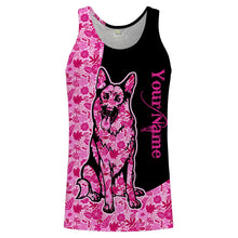 Load image into Gallery viewer, German shepherd dog mom custom name full printing shirts, Personalized Gifts TATS205