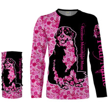 Load image into Gallery viewer, Bernese Mountain dog mom custom name full printing shirts, Personalized Gifts TATS206
