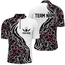 Load image into Gallery viewer, Custom Bowling Shirts For Men And Women, Personalized Bowling Team Jerseys Bowling Pattern IPHW4503