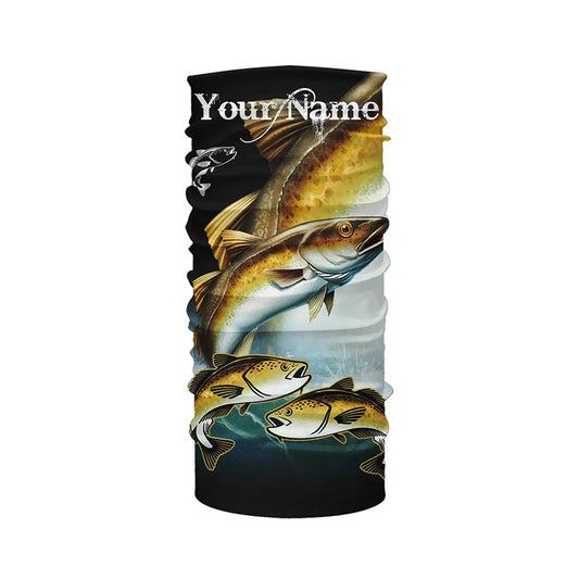 Pollock Fishing Customize Name UV protection long sleeves fishing shirts, Personalized Fishing Gift NQS6893