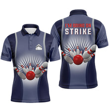 Load image into Gallery viewer, Custom bowling shirt for men – personalized team jersey front view