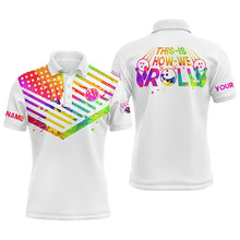 Load image into Gallery viewer, Custom bowling shirt for men – personalized team jersey front view