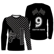 Load image into Gallery viewer, Personalized Motocross Jersey Racing Flag Riding Shirt Off-road Dirt Bike Motorcycle Lovers| NMS506
