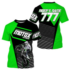 Load image into Gallery viewer, Custom Motocross Jersey UPF30+ Dirt Bike Racing Adult&amp;Kid Riders MX Off-Road Motorcycle Shirt| NMS778