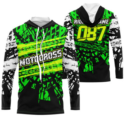 Personalized Motocross Jersey UPF30+ Dirt Bike Racing Off-road Motorcycle Race MX Riders Adult&Kid| NMS701