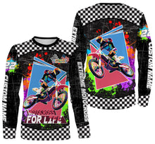 Load image into Gallery viewer, Extreme Motocross Racing All Over Printed Jersey Hoodie T-shirt, Personalized Motorcycle Off-road| NMS285