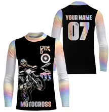 Load image into Gallery viewer, Love Motocross Personalized Jersey Dirt Bike Riding Shirt Off-road Motorcycle Racing Riders| NMS509