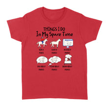 Load image into Gallery viewer, Things I Do In My Spare Time, Horse Gifts For Girls, Women, Gift for horse lovers D03 NQS2676 - Standard Women's T-shirt