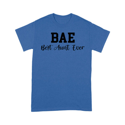 Mothers Day Gifts For Aunts BAE Best Auntie Ever Cotton, 4XL, 5XL Shirts For Aunties - Standard T-shirt