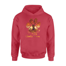 Load image into Gallery viewer, Custom dog's name dog paws mom autumn halloween personalized gift - Standard Hoodie
