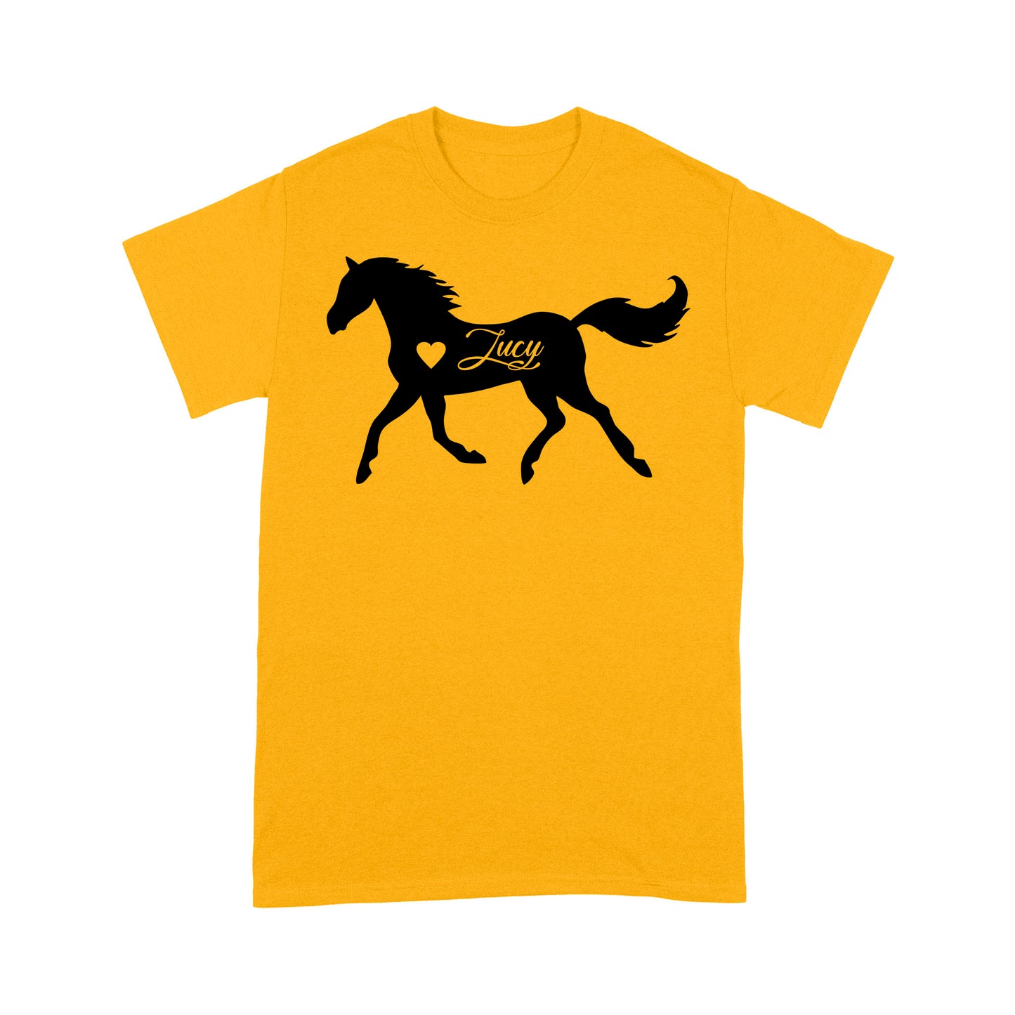 Customized name horse gifts for girls, Gift For Horse Owner, Horse Trainer Gift, Horse Lover Gift, Cowgirl, Riding Tee D06 NQS2682 - Standard T-Shirt