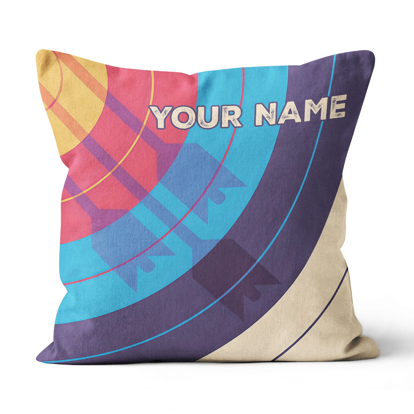 Archery Target Arrow Shadow Pillows Custom Throw Pillows Archery Gifts TDM0800