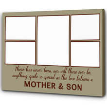 Load image into Gallery viewer, Personalized Canvas| Mother &amp; Son - Custom Image Canvas for Mother| Birthday Gifts for Her, Mother, Mom| T163